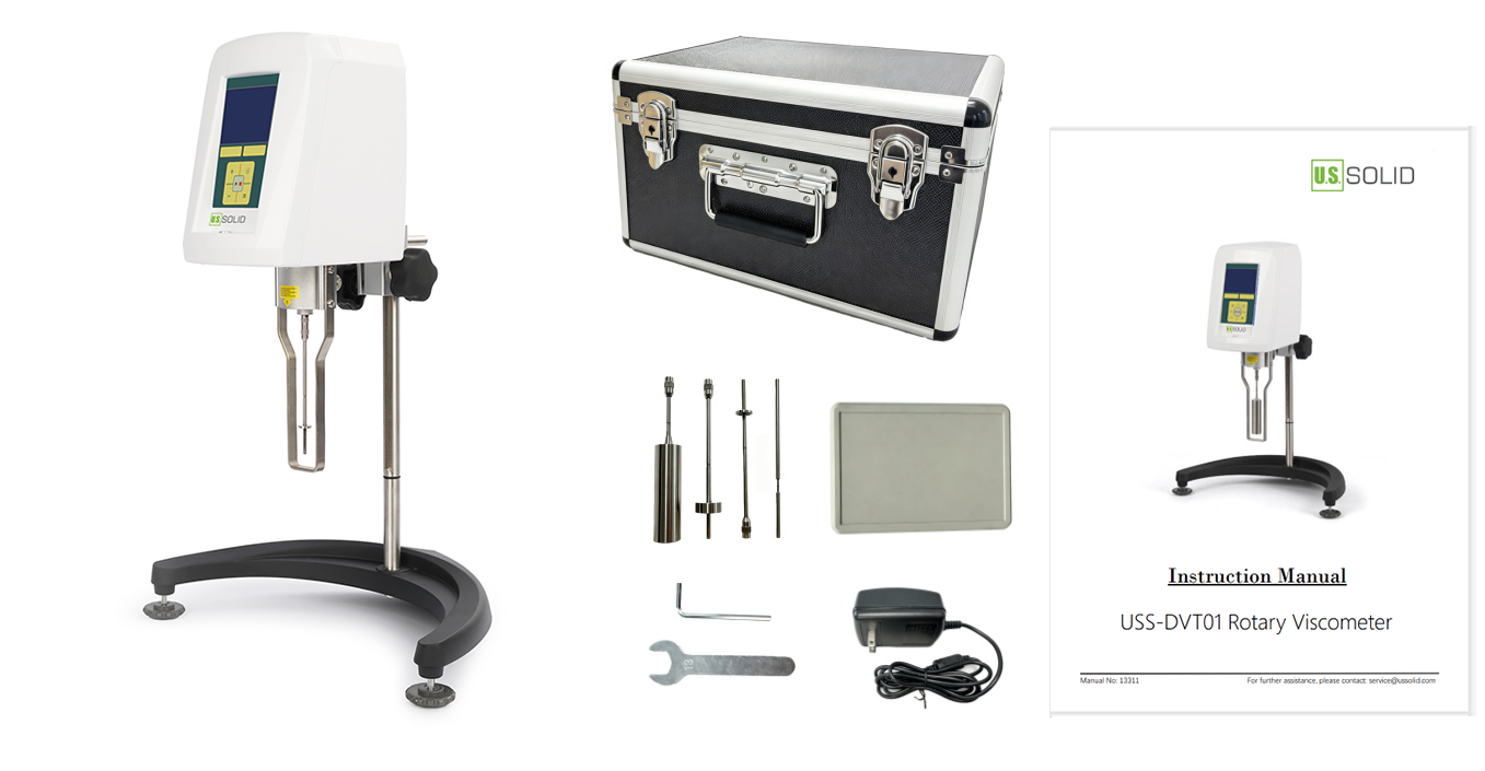 DV Series Digital Rotary Viscometer Packing List