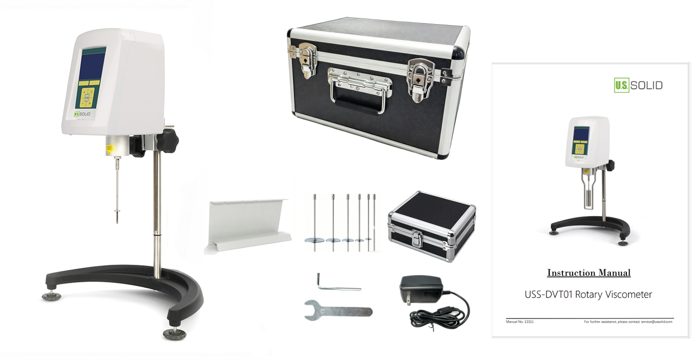 DV Series Digital Rotary Viscometer Packing List