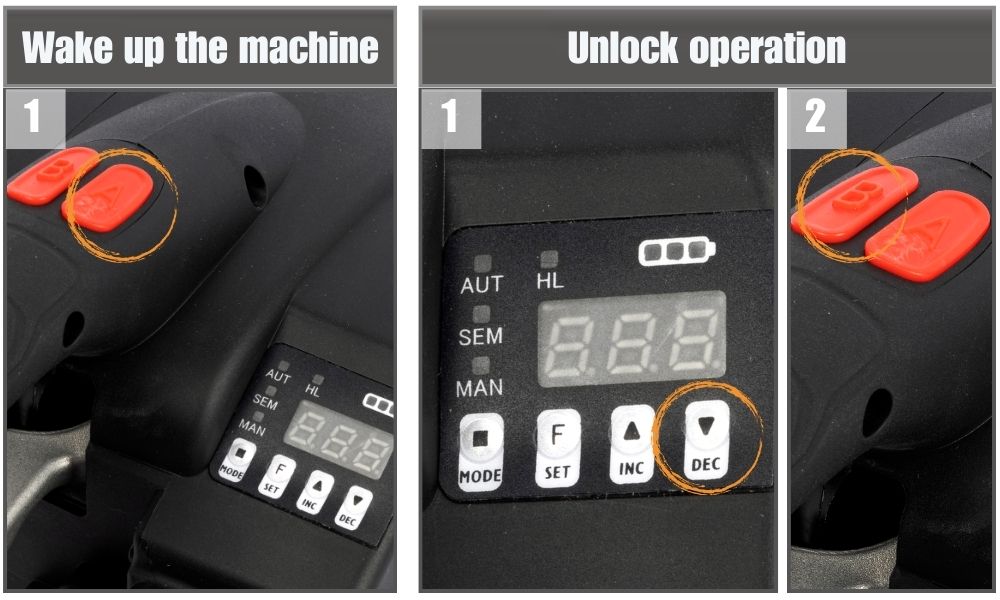 Combination Lock Instruction Image