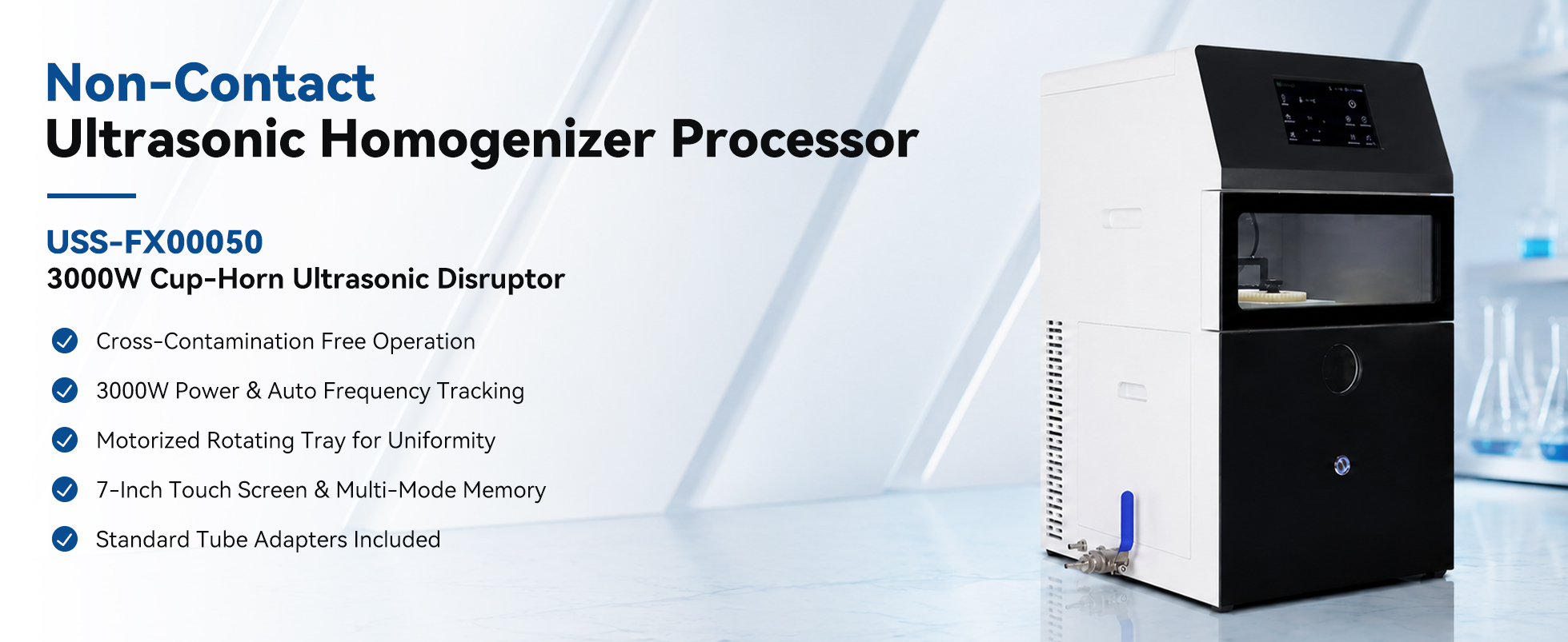 USS-FX00050 Non-Contact Ultrasonic Homogenizer Processor