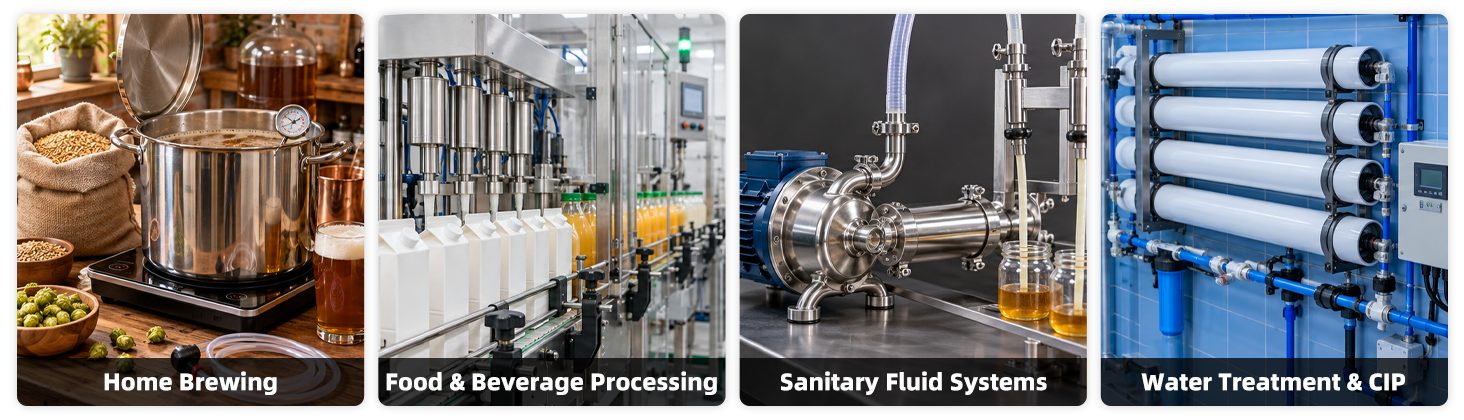 JFMSV motorized ball valve applications