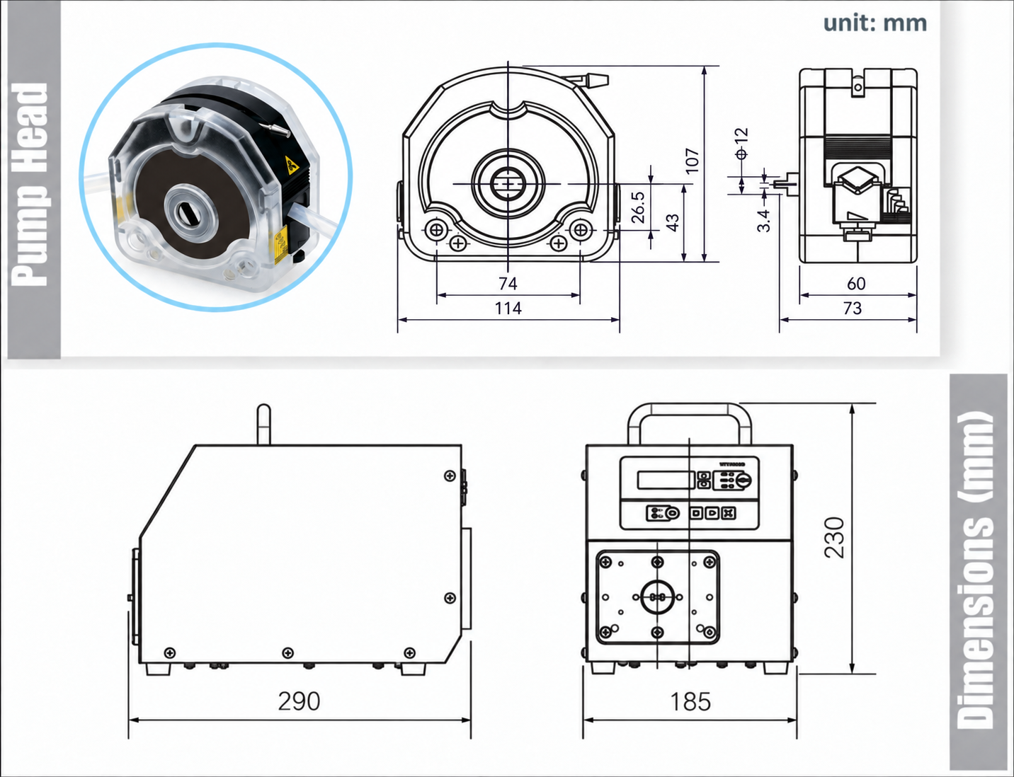 KZ25 pump head
