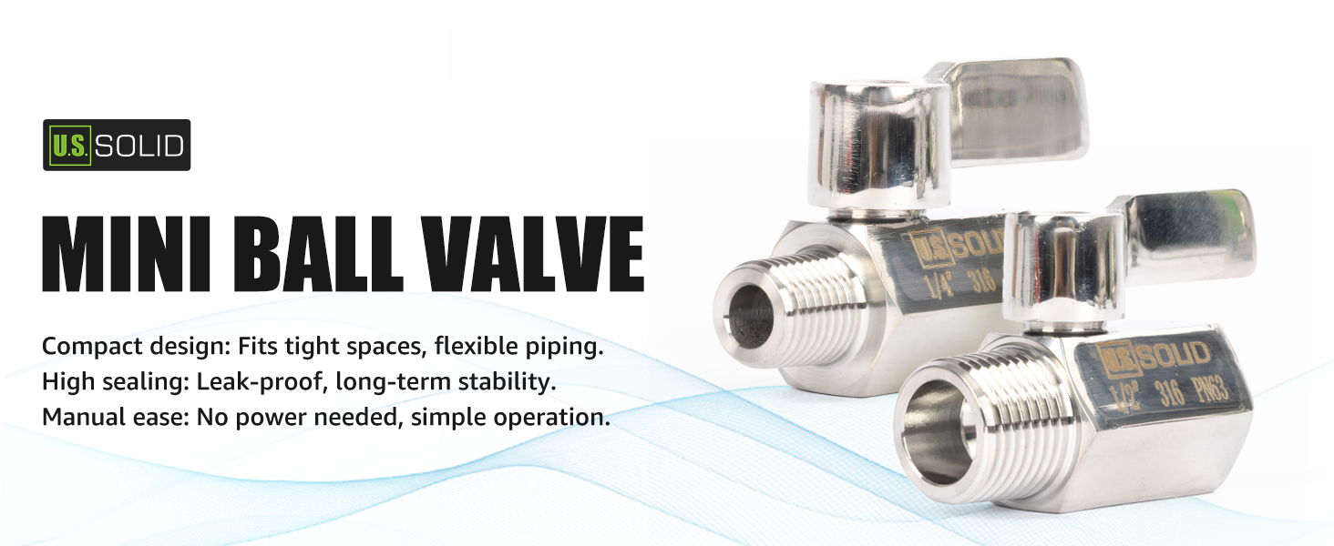 Mini Ball Valve Banner