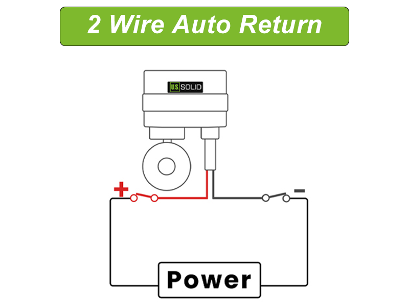 2 Wire Auto Return wiring diagram