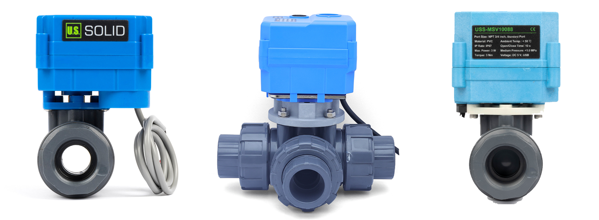 PVC Motorized Ball Valve